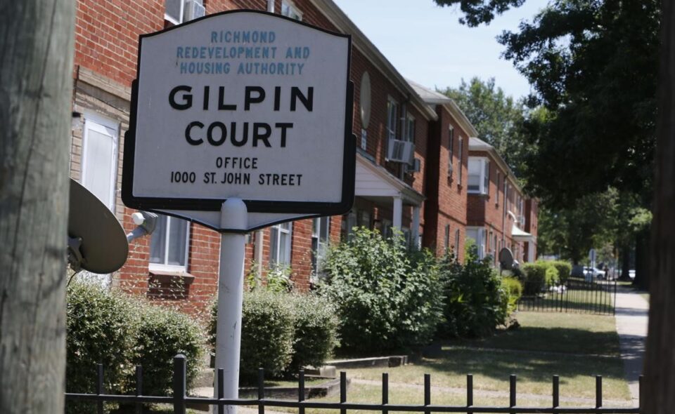 Gilpin Court sign